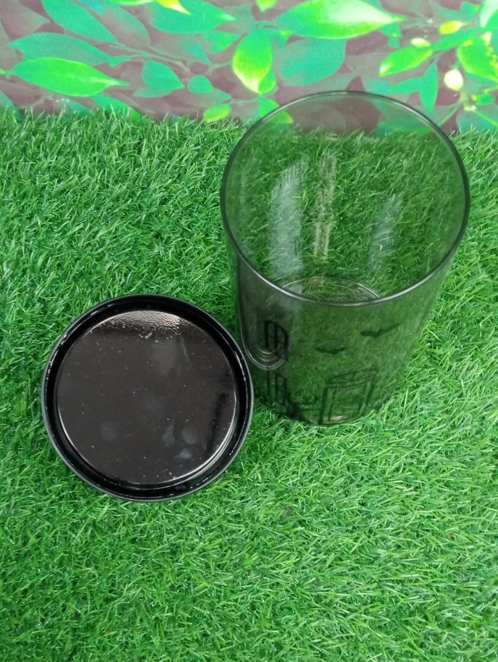 👻 Clear Decorative Haunted House Canister